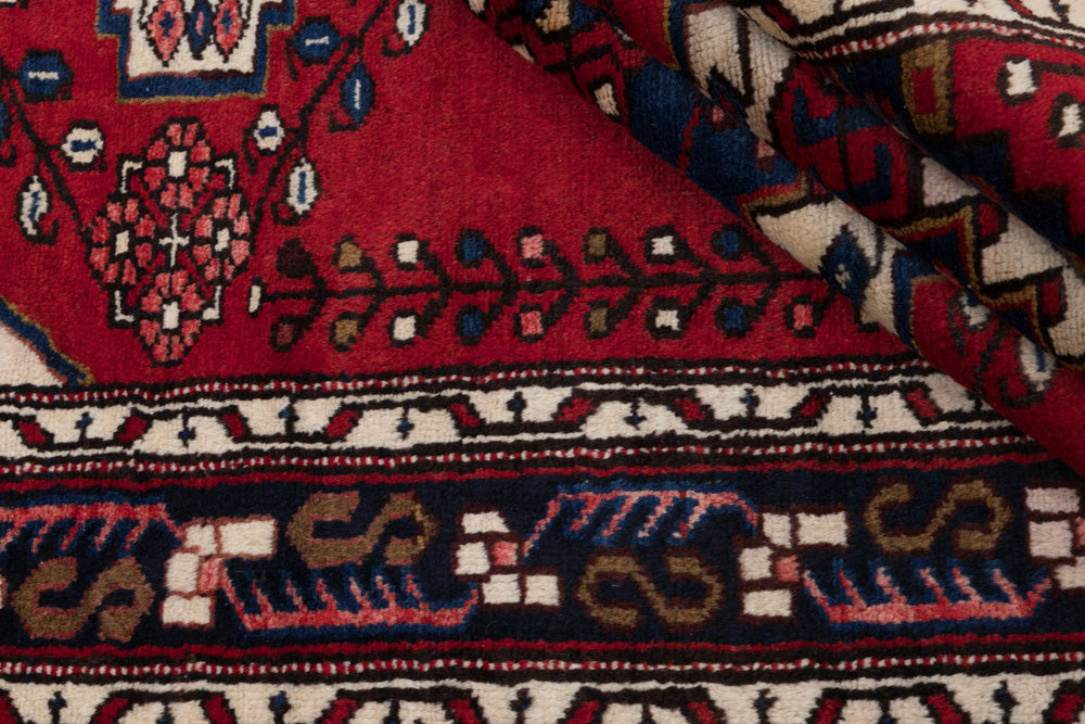 Perserteppich - Nomadic - 217 x 160 cm - rot