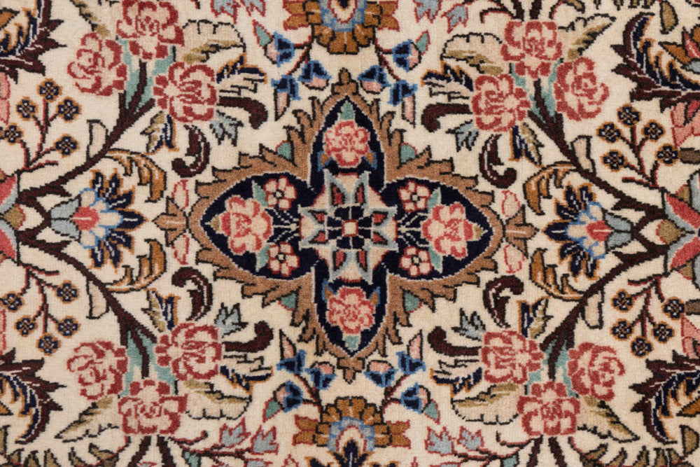 Läufer Perser - Ghom - 210 x 80 cm - creme