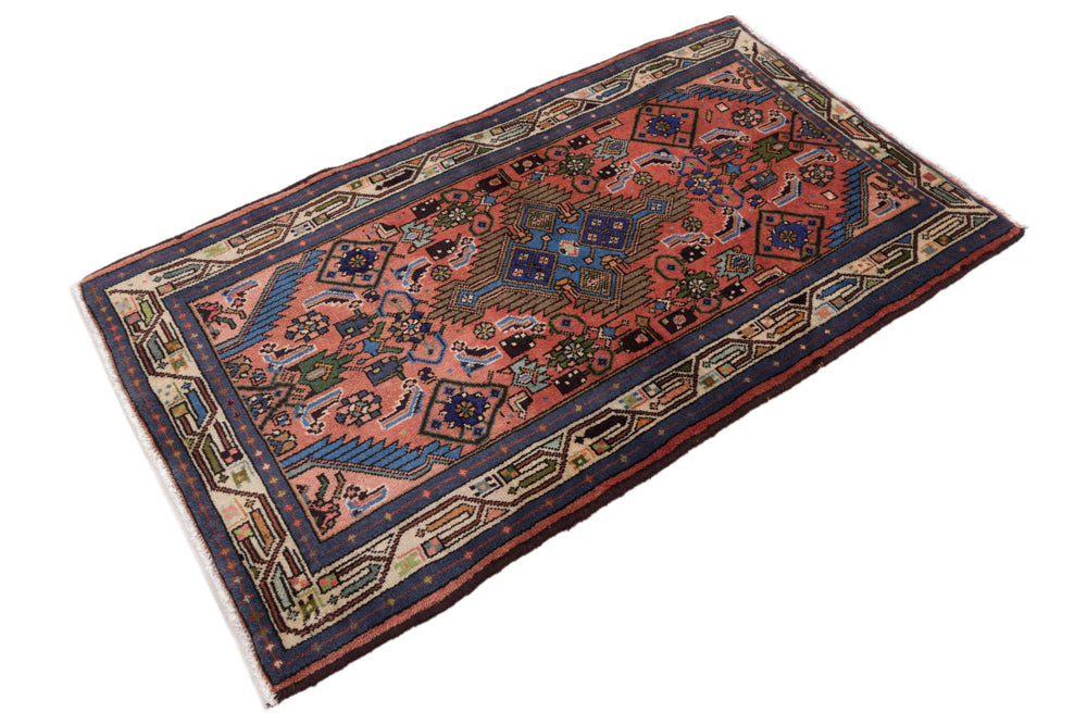 Perserteppich - Classic - 138 x 80 cm - hellrot