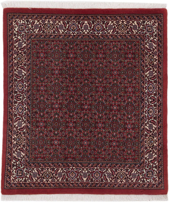 Perserteppich - Bidjar - Royal - 110 x 100 cm - dunkelrot