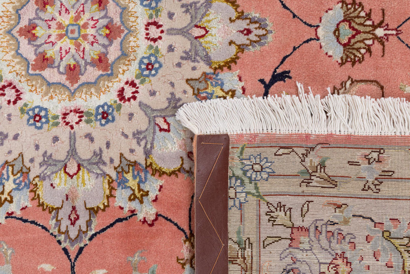 Perserteppich - Täbriz - Royal quadratisch  - 153 x 153 cm - sand