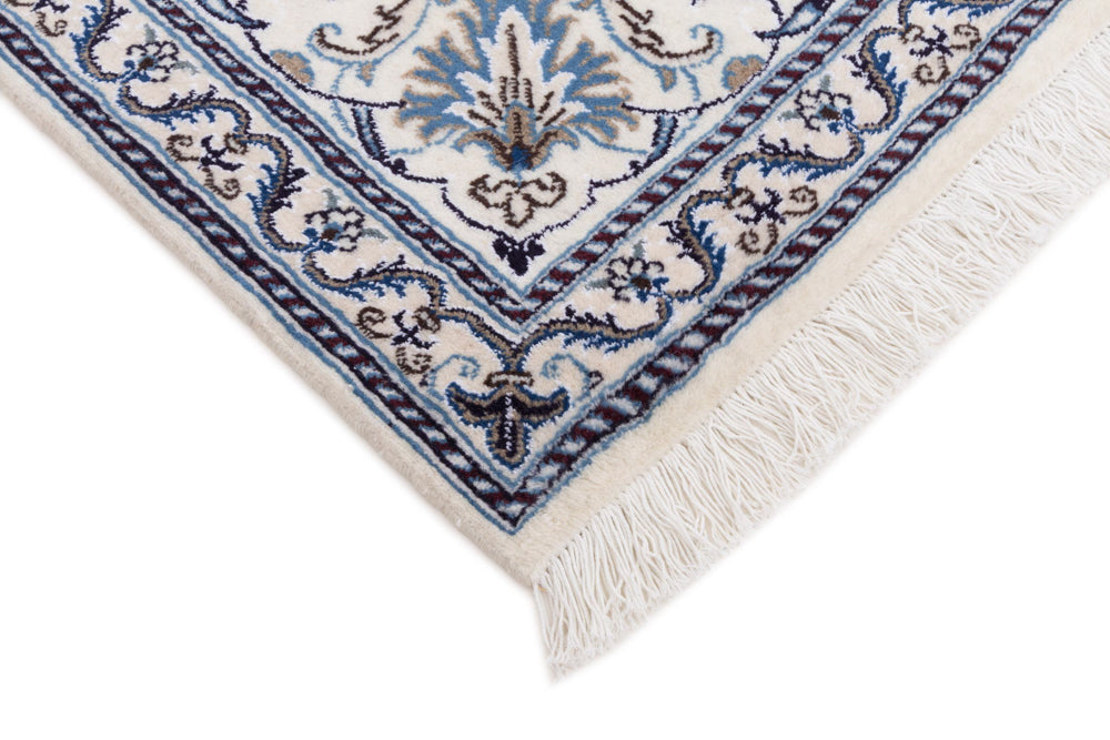 Perserteppich - Nain quadratisch  - 197 x 197 cm - creme