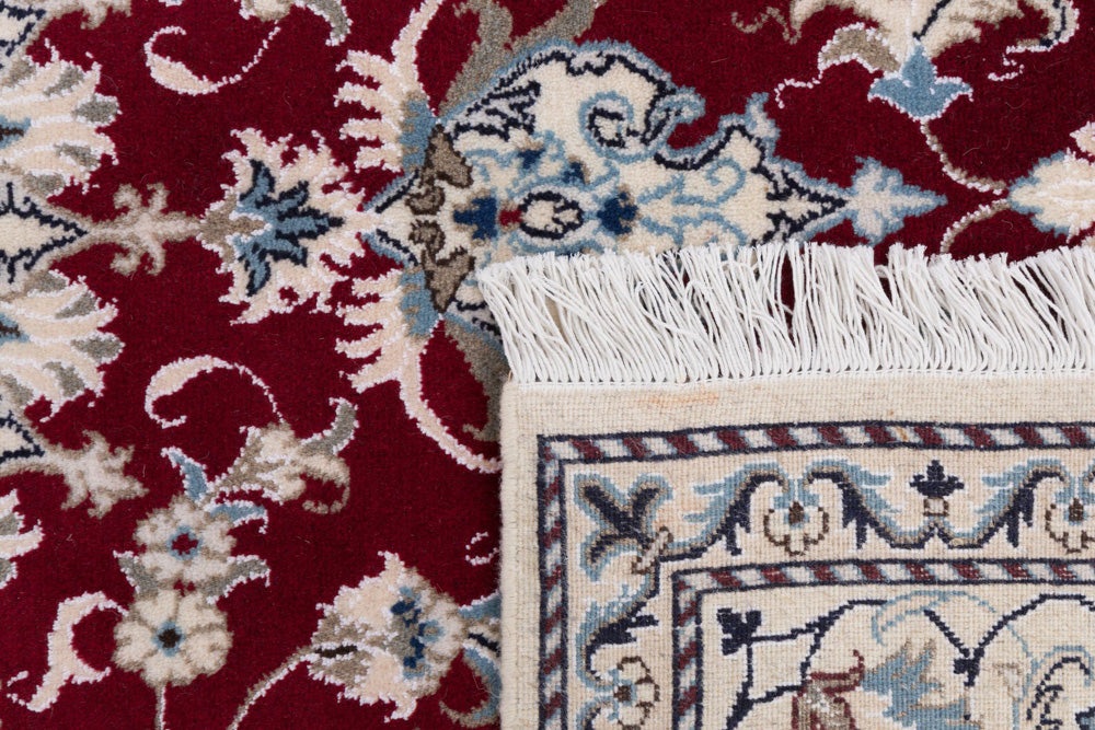 Perserteppich - Nain - 237 x 164 cm - rot
