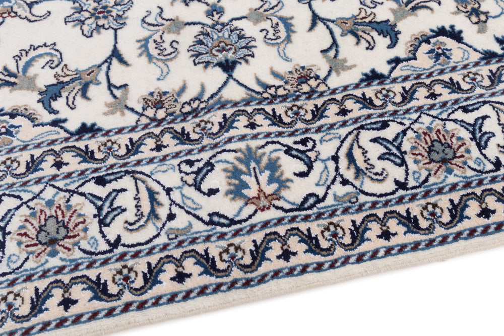 Perserteppich - Nain - 234 x 165 cm - creme