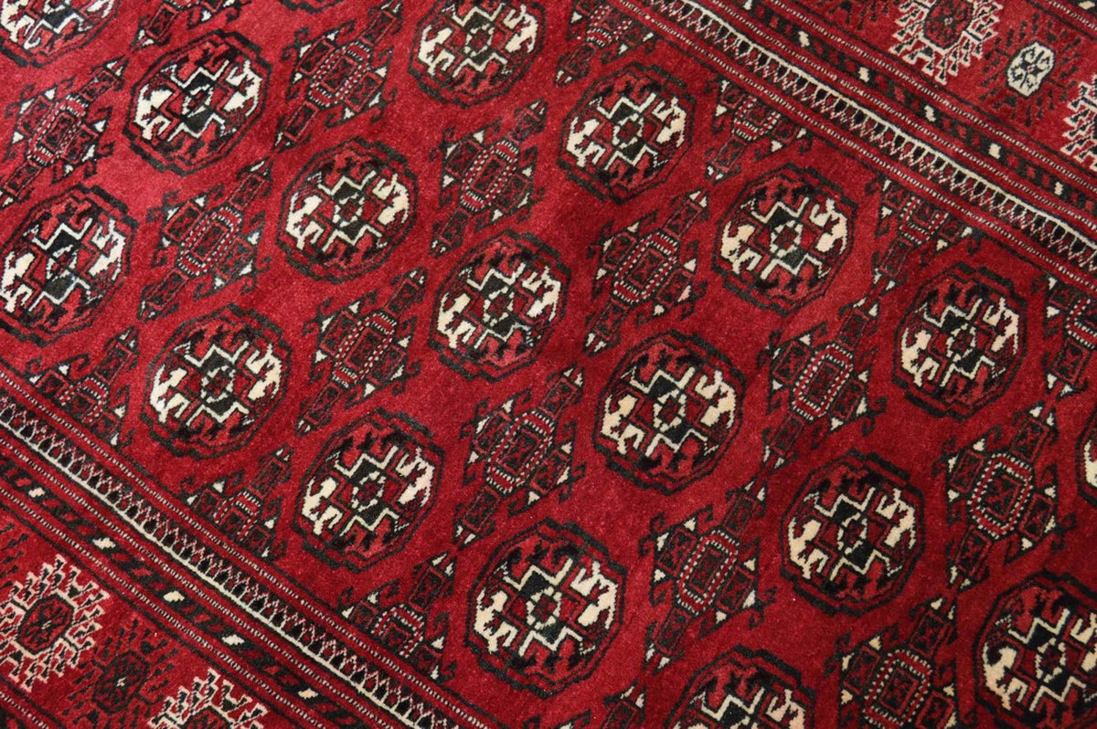 Tapis afghan - 154 x 114 cm - rouge