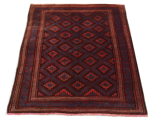 Tapis Belutsch - 180 x 121 cm - rouge foncé
