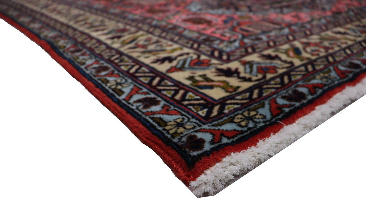 Tapis persan - Nomadic - 182 x 139 cm - saumon