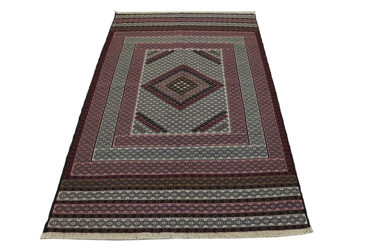 Tapis Kelim - Oriental - 205 x 129 cm - bleu