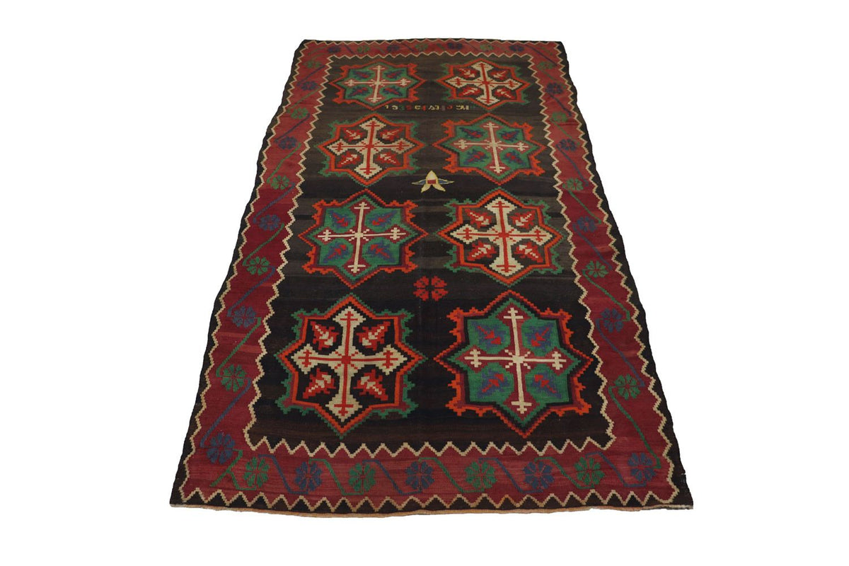 Tapis Kelim - Oriental - 303 x 158 cm - bleu