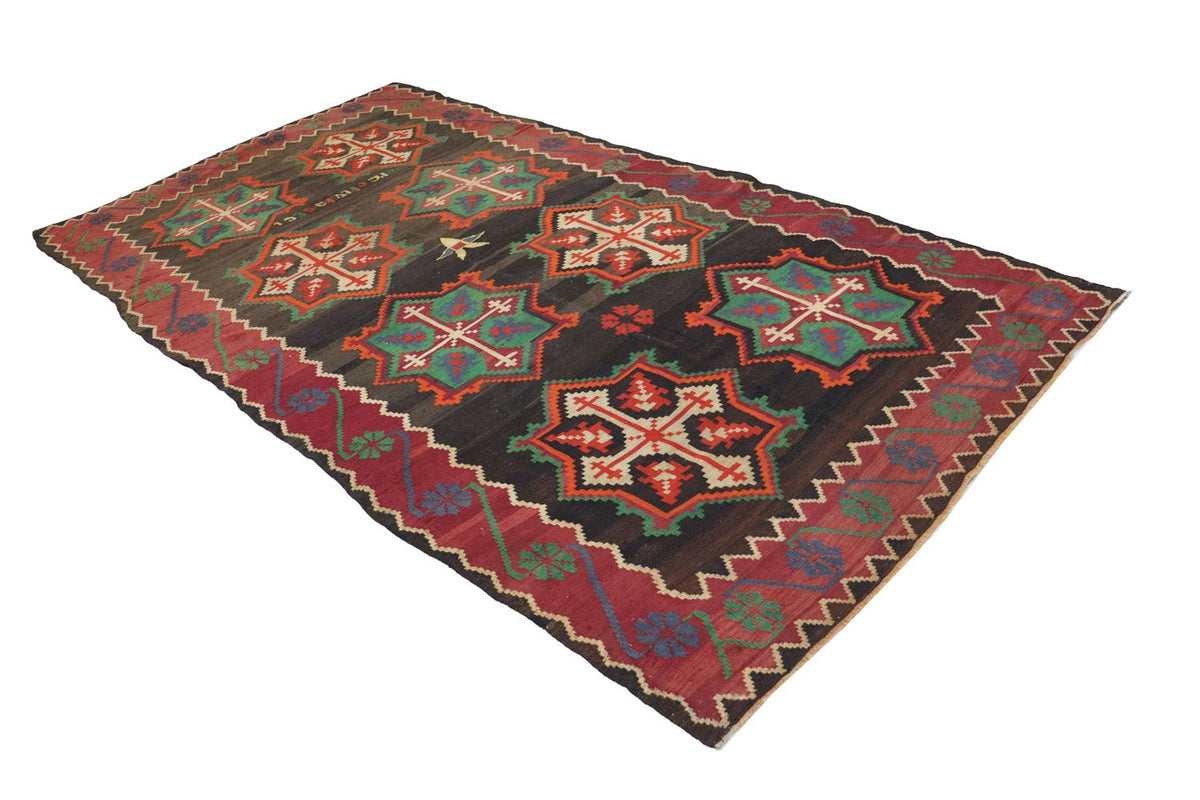 Tapis Kelim - Oriental - 303 x 158 cm - bleu