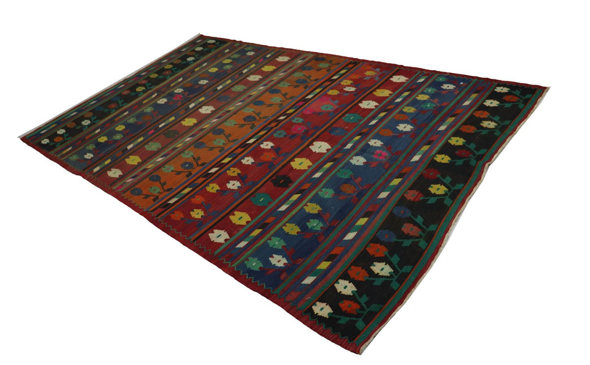 Tapis Kelim - Oriental - 244 x 174 cm - multicolore