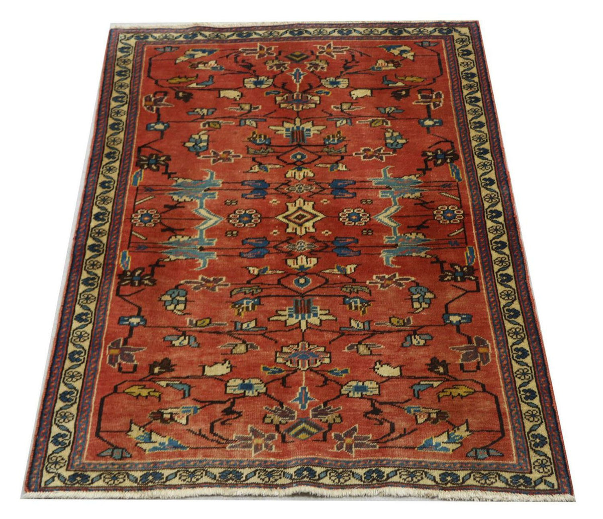 Tapis persan - Nomadic - 147 x 104 cm - rouille