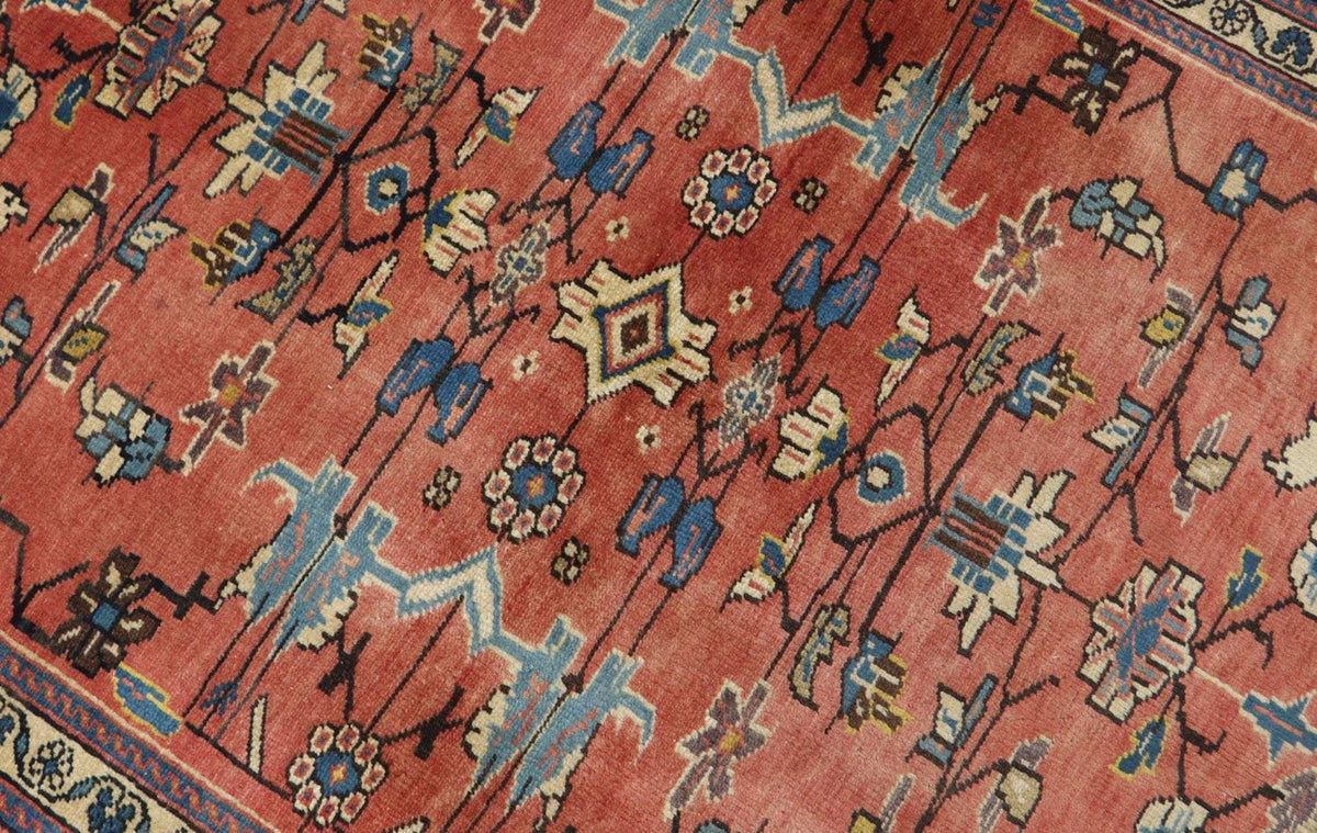 Tapis persan - Nomadic - 147 x 104 cm - rouille