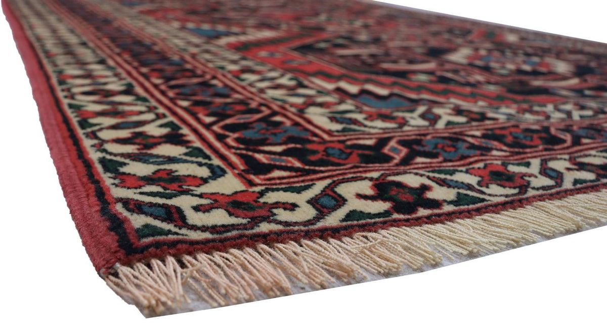 Tapis afghan - 190 x 140 cm - rouge