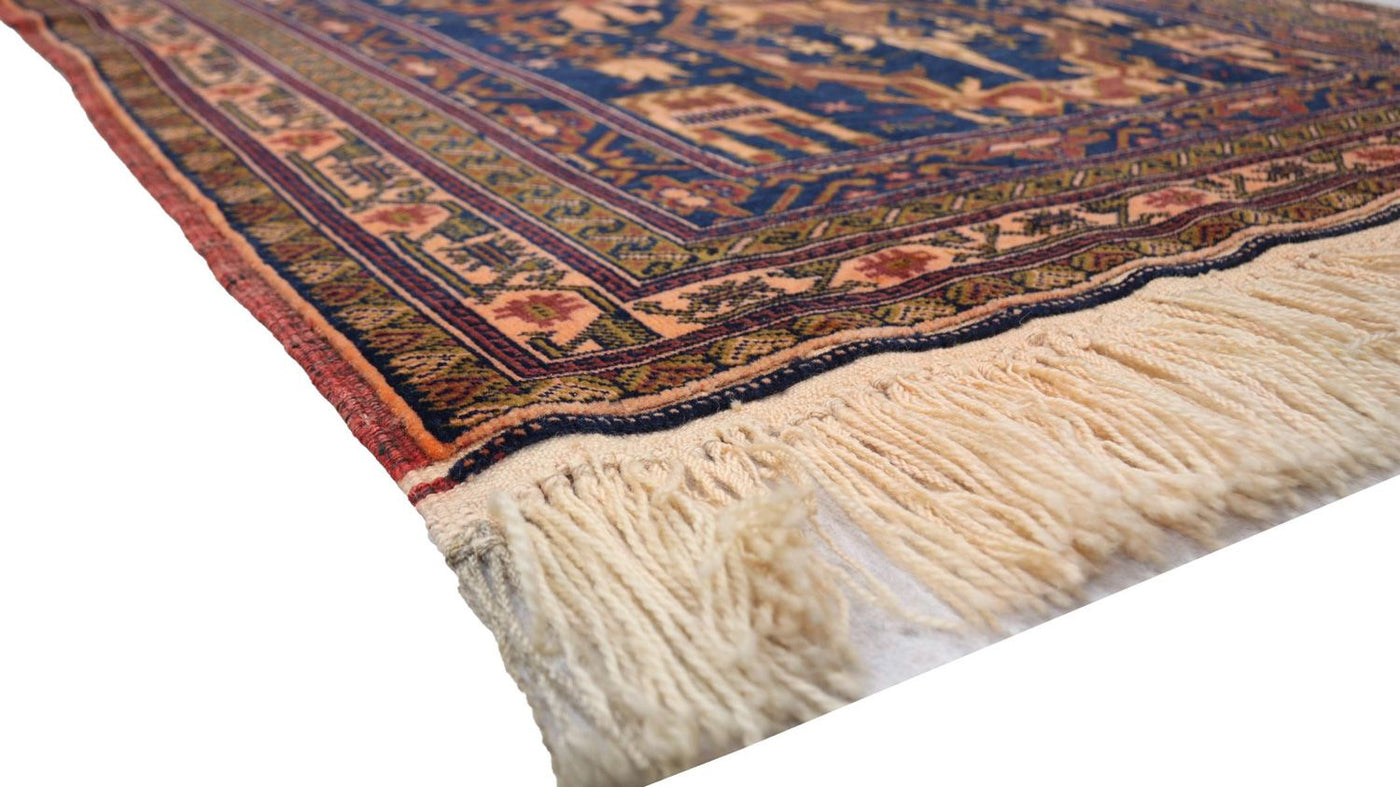 Tapis afghan 136x95cm - Tapis oriental
