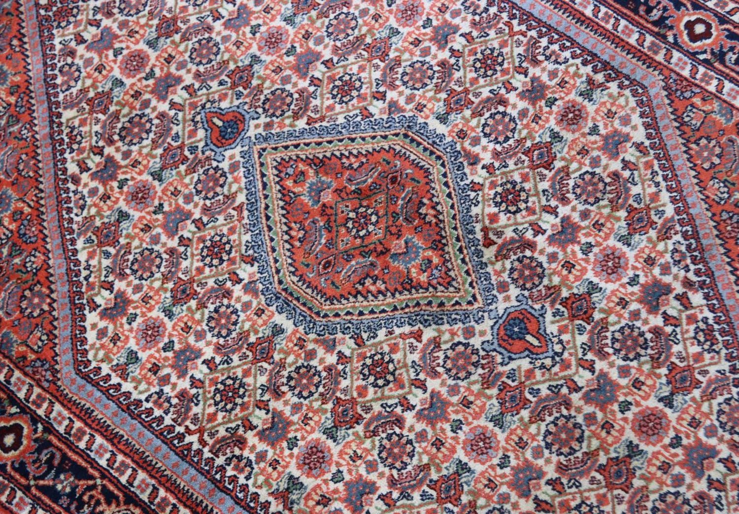 Tapis oriental - Bidjar - Indus - 167 x 117 cm - rouge