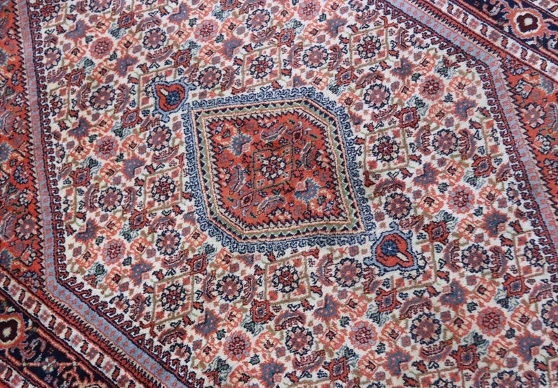 Tapis oriental - Bidjar - Indus - 167 x 117 cm - rouge