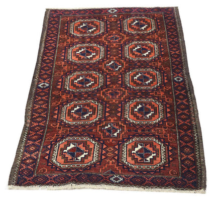 Tapis Belutsch - 163 x 95 cm - marron