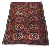 Tapis Belutsch - 163 x 95 cm - marron
