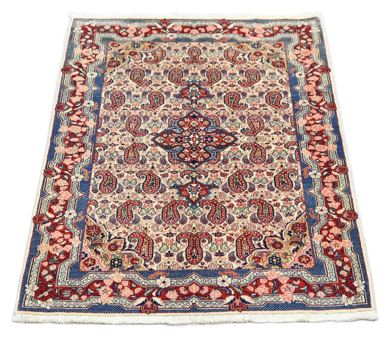 Tapis persan - Classique - 143 x 100 cm - bleu