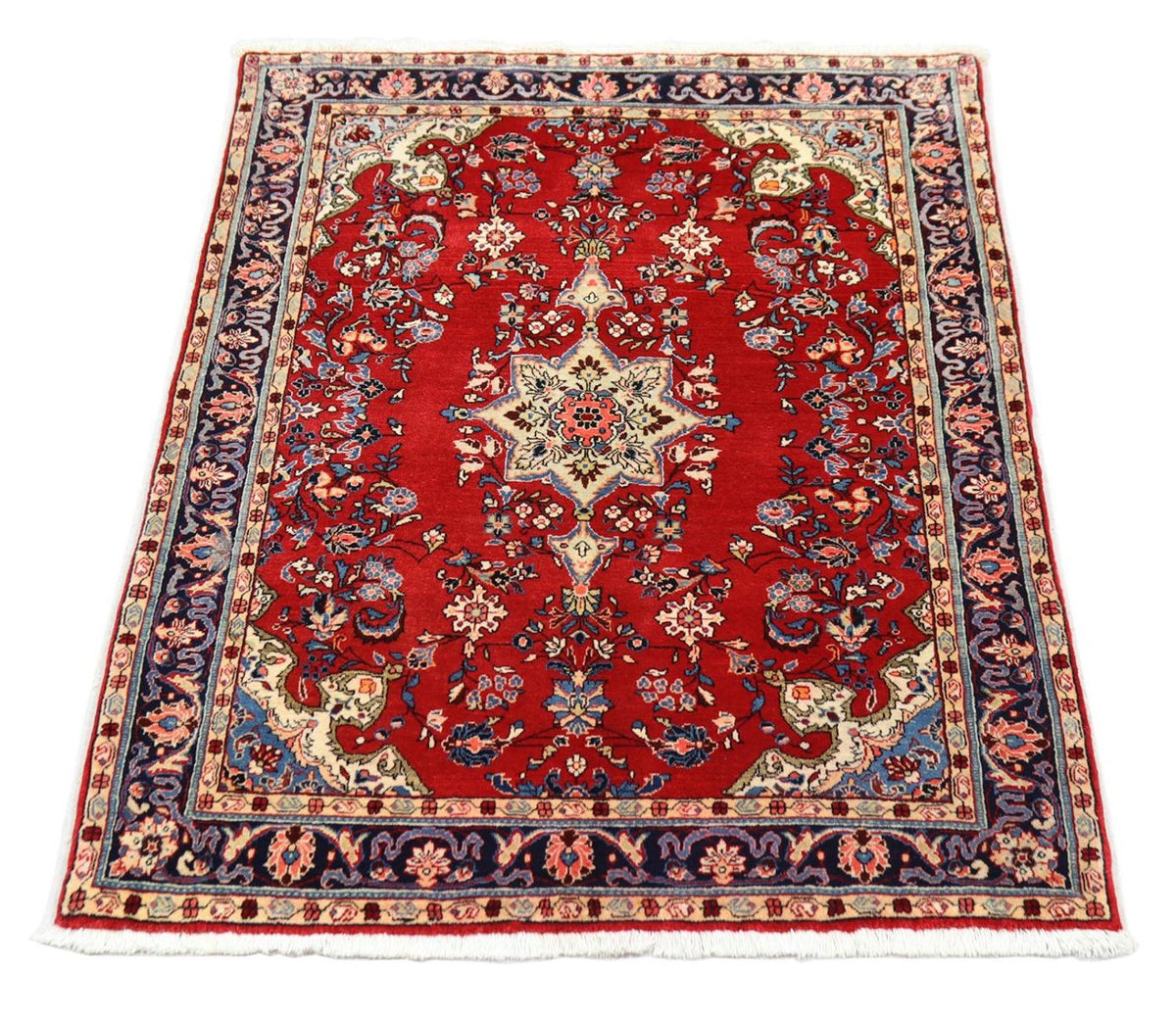 Tapis persan - Bidjar - 152 x 104 cm - rouge