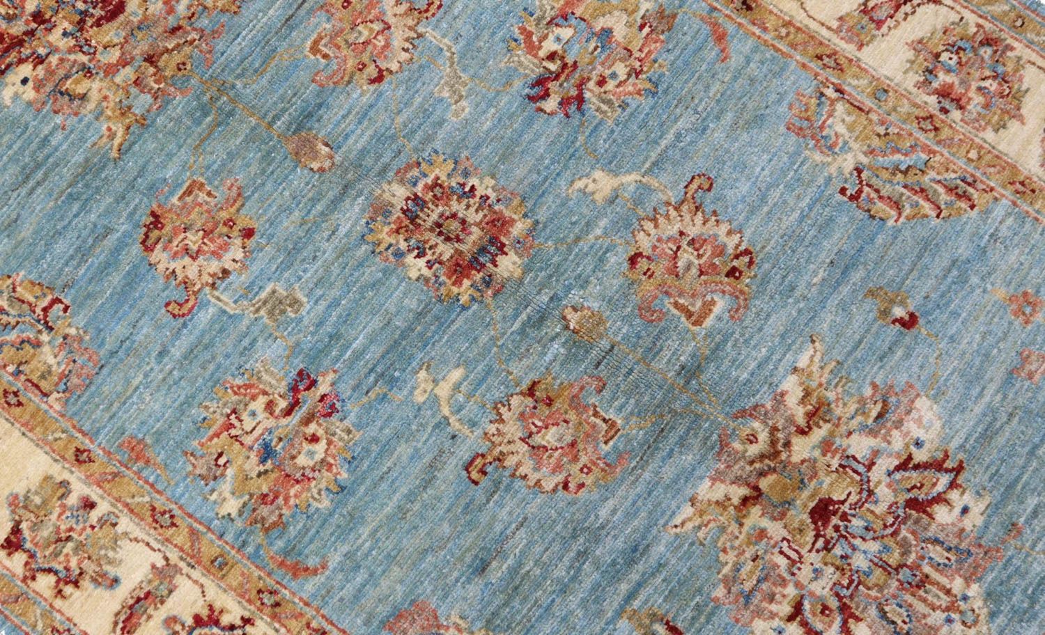 Tapis Ziegler - 151 x 100 cm - turquoise