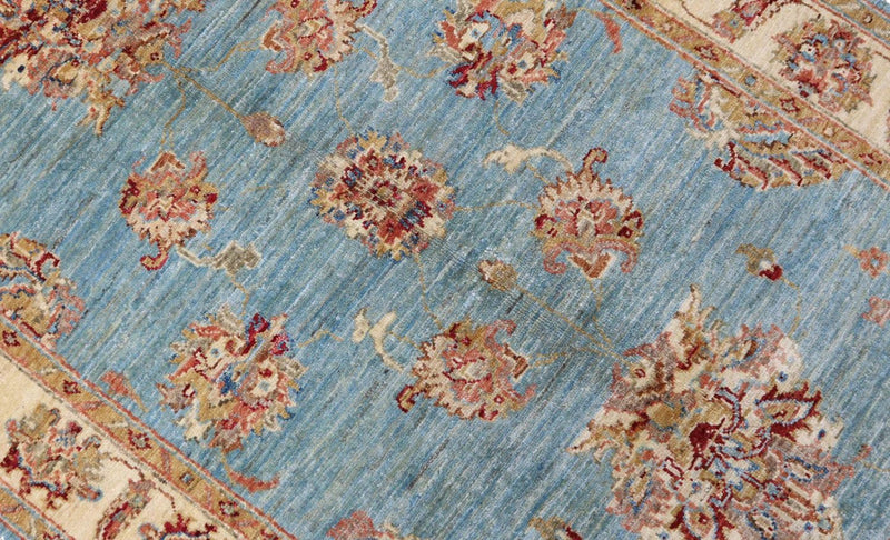 Tapis Ziegler - 151 x 100 cm - turquoise
