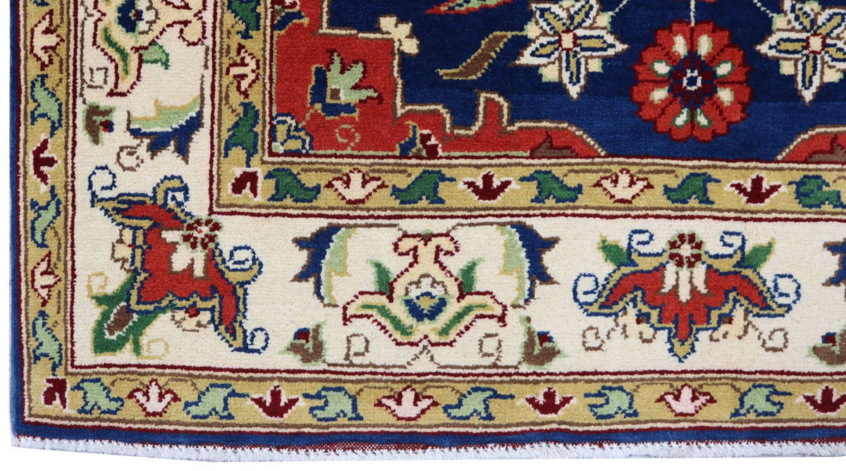 Tapis Ziegler - 152 x 102 cm - bleu foncé