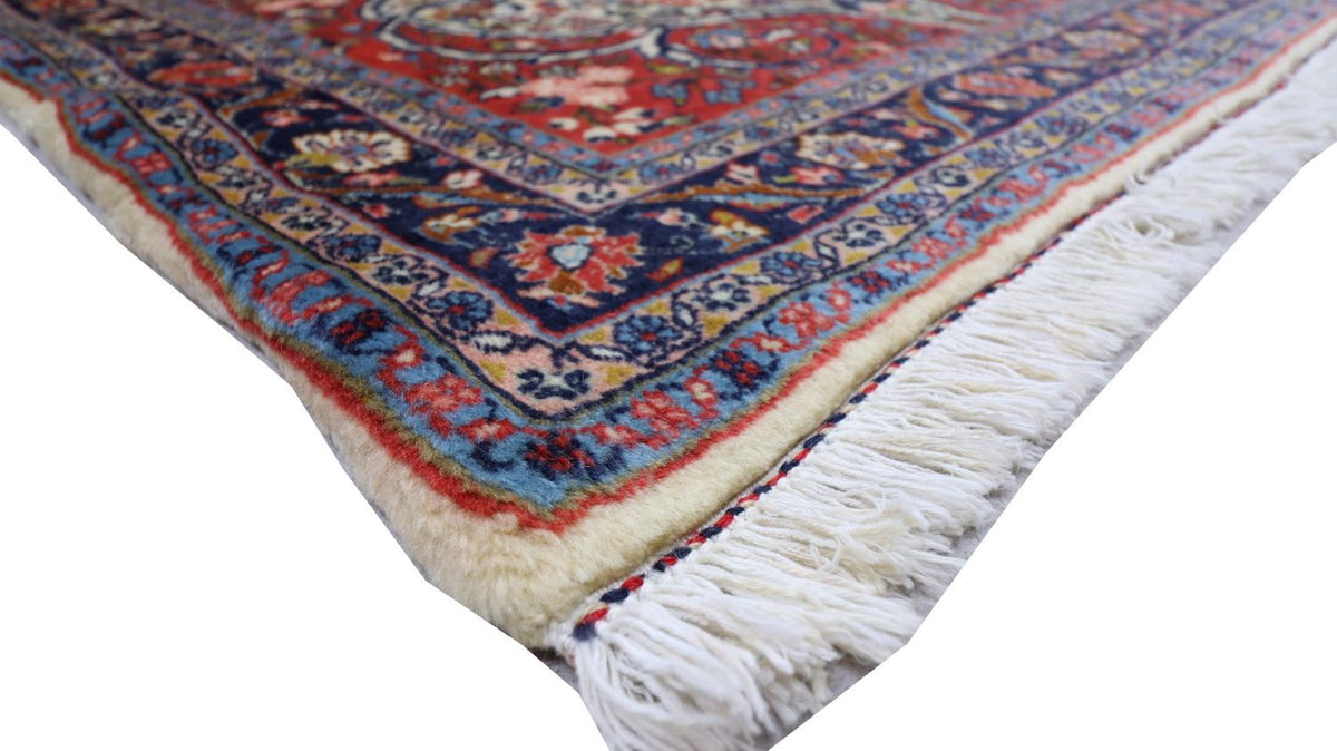 Tapis persan - Bidjar - 155 x 109 cm - bleu foncé