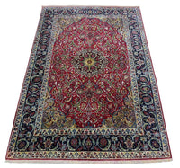 Tapis persan - Isfahan - Premium - 170 x 110 cm - rouge foncé