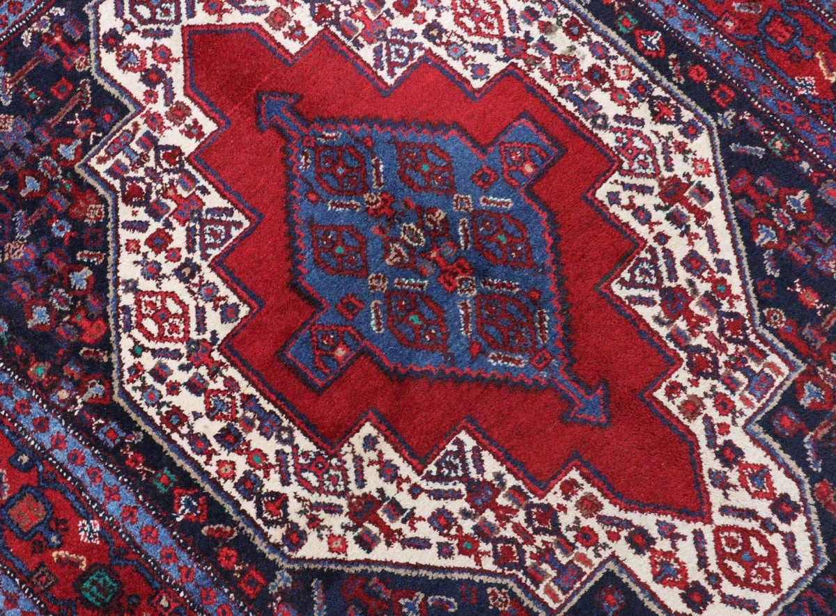 Tapis persan - Classique - 150 x 116 cm - bleu foncé
