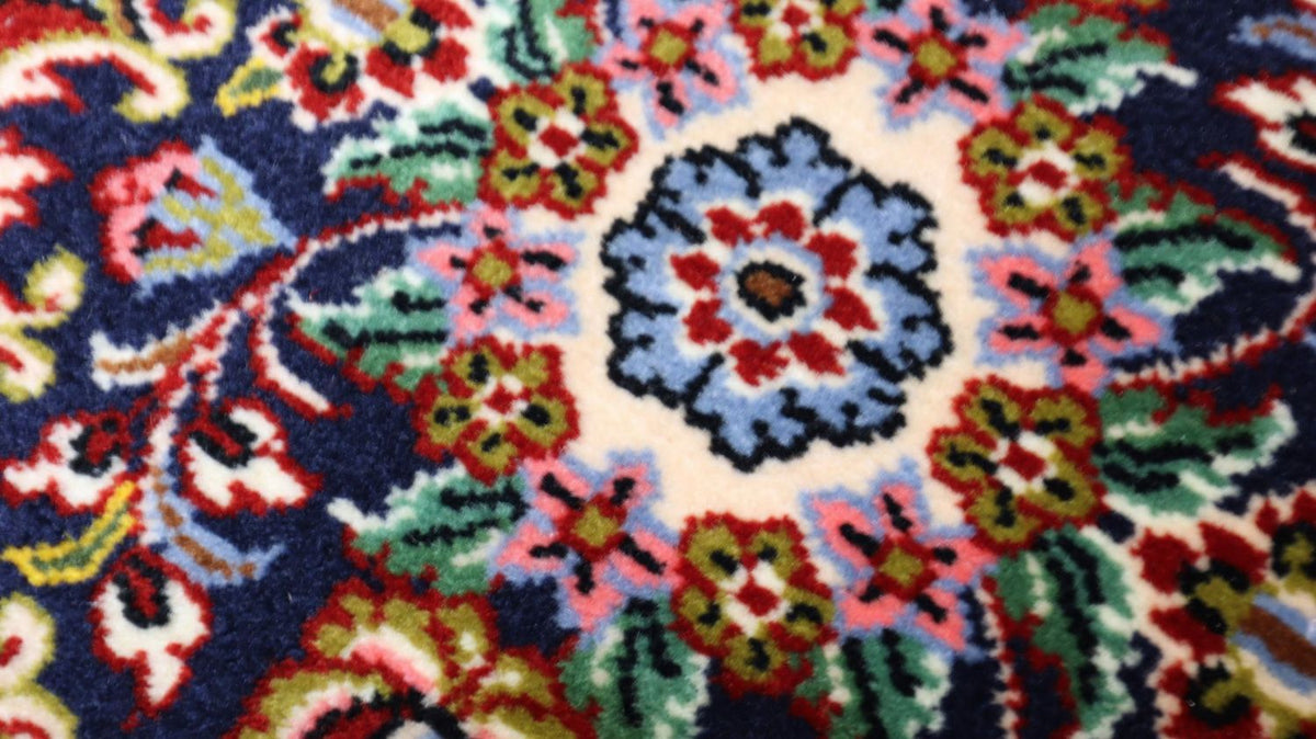 Tapis persan - Ghom - 98 x 70 cm - rouge