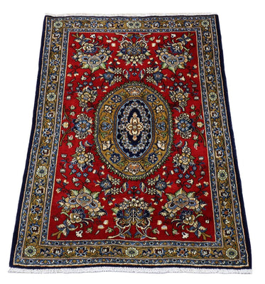 Tapis persan - Ghom - 97 x 78 cm - rouge