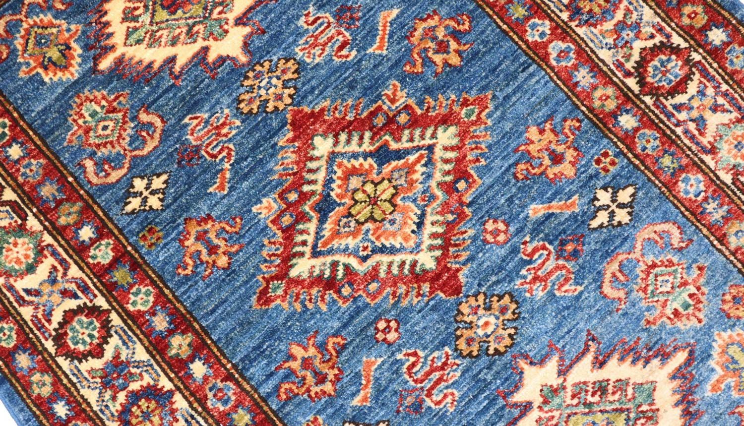 Tapis Ziegler - Kazak - 118 x 82 cm - turquoise