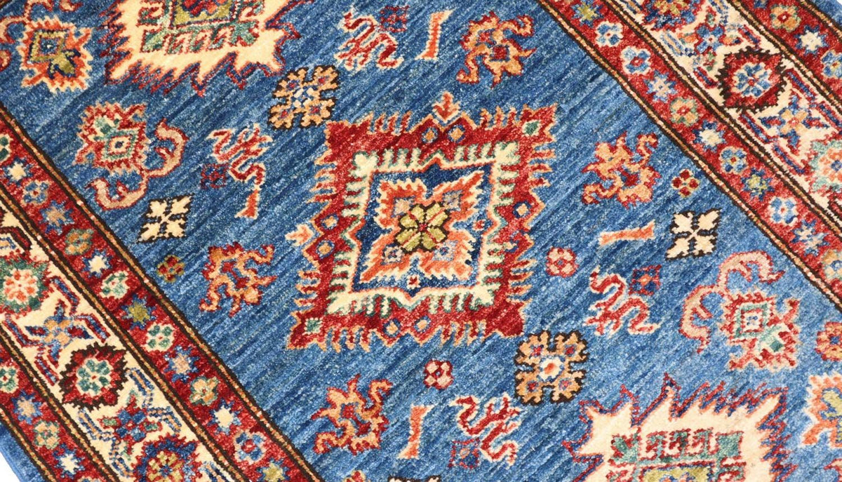 Tapis Ziegler - Kazak - 118 x 82 cm - turquoise