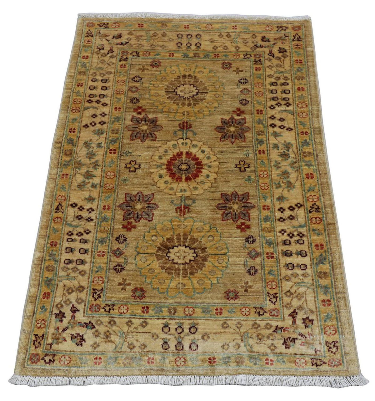 Tapis Ziegler - 113 x 79 cm - rouge foncé