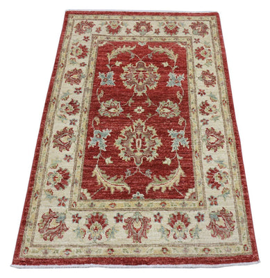 Tapis Ziegler - 129 x 84 cm - rouge