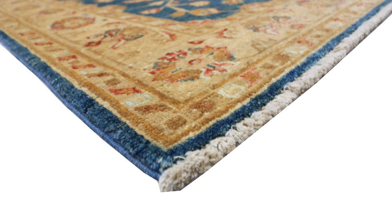 Tapis Ziegler - 120 x 80 cm - bleu de mer