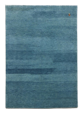 Tapis Gabbeh - Loribaft Persan - 180 x 126 cm - bleu de mer