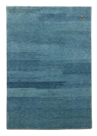 Tapis Gabbeh - Loribaft Persan - 180 x 126 cm - bleu de mer