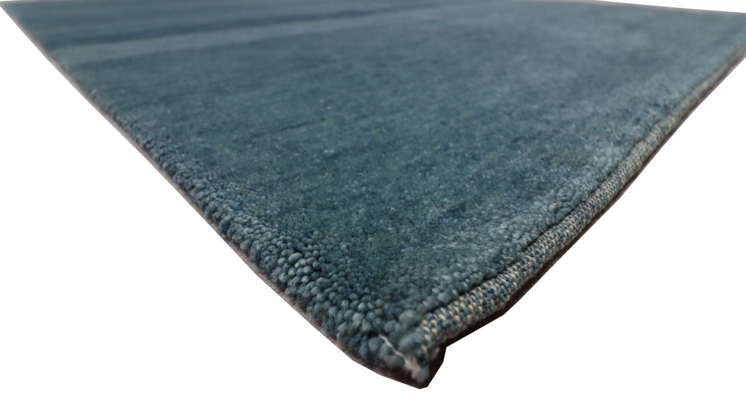 Tapis Gabbeh - Loribaft Persan - 180 x 126 cm - bleu de mer