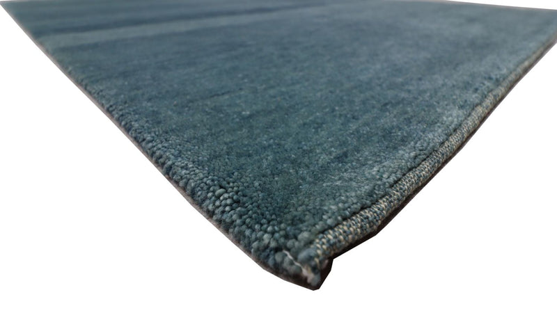 Tapis Gabbeh - Loribaft Persan - 180 x 126 cm - bleu de mer