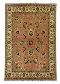 Tapis oriental - 192 x 151 cm - rouille