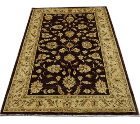 Tapis Ziegler - 190 x 130 cm - marron foncé