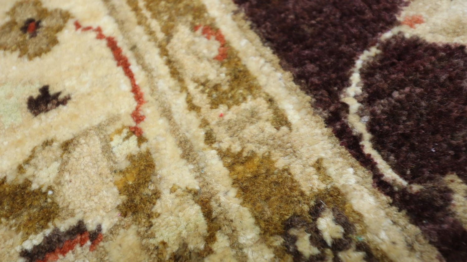 Tapis Ziegler - 190 x 130 cm - marron foncé