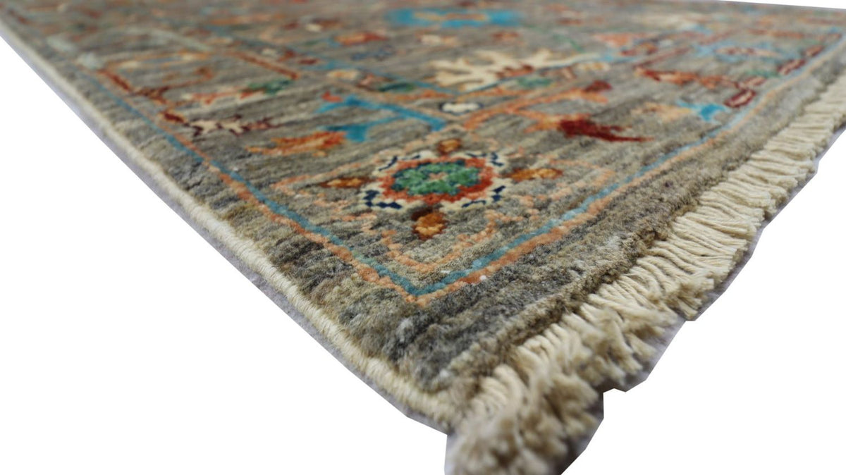 Tapis de couloir Tapis Ziegler - 201 x 77 cm - vert olive