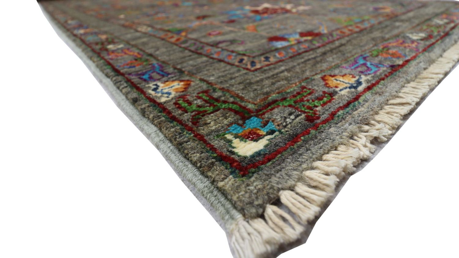 Tapis de couloir Tapis Ziegler - 315 x 82 cm - vert olive