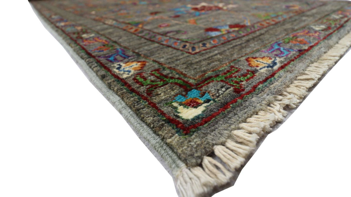 Tapis de couloir Tapis Ziegler - 315 x 82 cm - vert olive