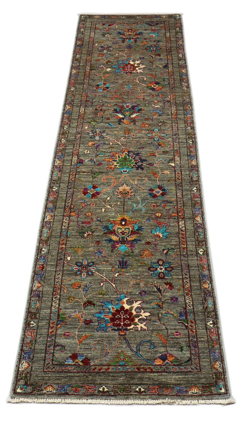Tapis de couloir Tapis Ziegler - 315 x 82 cm - vert olive