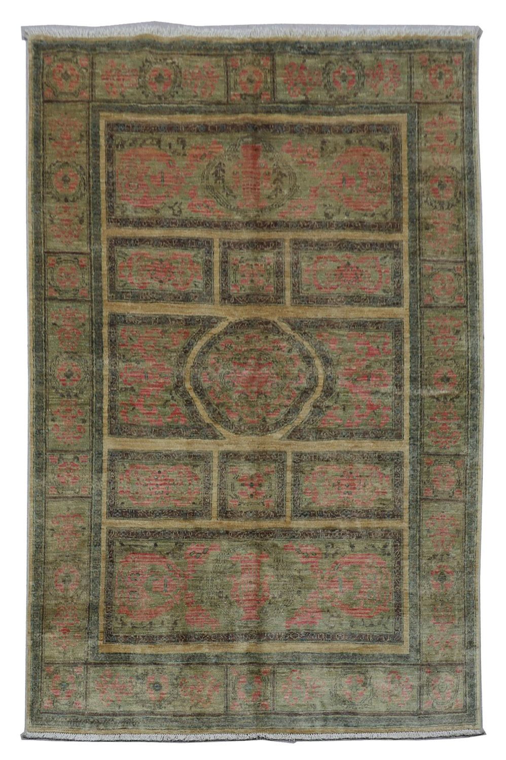 Tapis Ziegler - 220 x 120 cm - vert olive